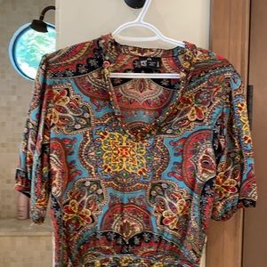 Gorgeous rayon fabric with stunning pattern